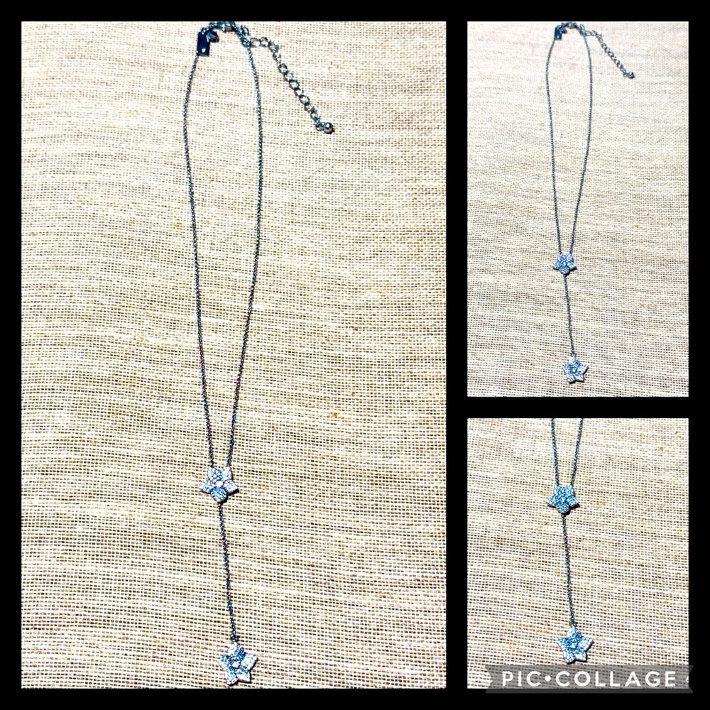 Kate Spade Double Drop Flower Necklace